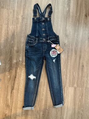 Hippie Girl denim overalls